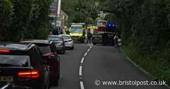 Heavy traffic after crash just outside Bristol - heavy traffic in area