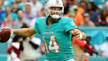 Ryan Fitzpatrick on when Tua Tagovailoa will take over for Dolphins: 'I know I'm the placeholder'