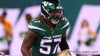 Sources: Jets LB Mosley opts out of 2020 season
