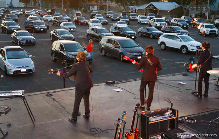 The Fab Four deliver a drive-in concert at the OC fairgrounds