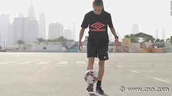 Emirati woman smashes soccer 'hotstepping' Guinness record