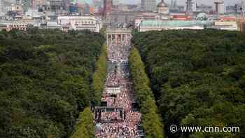 Thousands gather in Berlin to protest against Covid-19 restrictions