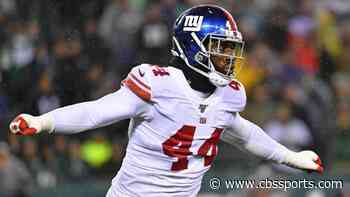 Giants' Markus Golden reports to camp after team placed rare UFA tender on him, per report