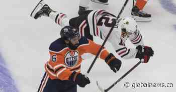 Blackhawks soar past Edmonton Oilers in game one