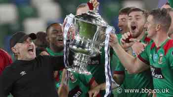 Glentoran edge Ballymena United to win Irish Cup