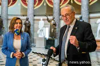Democrats and Republicans have 'most productive' stimulus talk to date, but deal still 'not imminent'