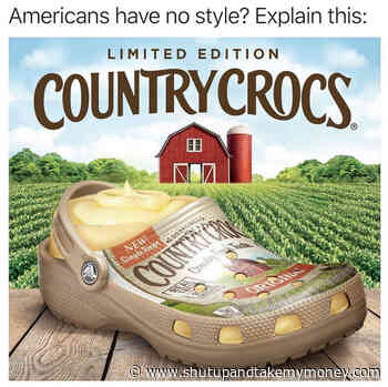 Limited Edition Country Crocs – Meme