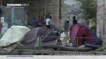 France : un camp de migrants démantelé à Aubervilliers - TV5MONDE Info