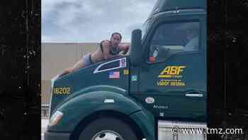 Florida Man Hangs On to Hood of Big Rig, Driver Claims He Went Berserk