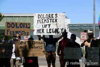 Photos: People rally in favor of renaming Hug High for Dolores Feemster
