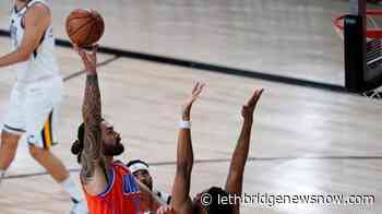 Gilgeous-Alexander scores 19 to help Thunder top Jazz 110-94 - Lethbridge News Now