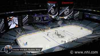 Inside the Bubble Blog: Ready to drop the puck in Edmonton, Toronto - NHL.com