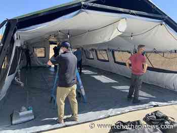 Supporting readiness: International Medical Corps erects new tent at Adventist Health amid COVID-19 surge - Tehachapi News