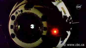 SpaceX capsule leaves ISS as U.S. astronauts aim for splashdown off Florida coast