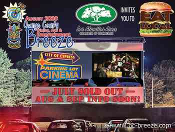 August 2020 OCB DARTS Dining Arts and Entertainment guide available now - Orange County Breeze