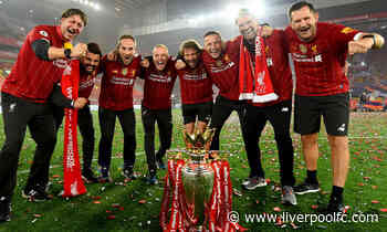 'Hard-working, talented, together' - LFC's coaching champions: Part one - Liverpool FC
