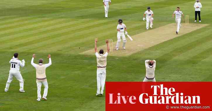 Live county cricket season day two: Bob Willis Trophy!