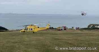 Man recalls seeing woman 'vanish' off 60ft cliff