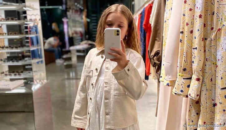 Victoria Beckham Shares Selfies That Harper Took While Shopping!