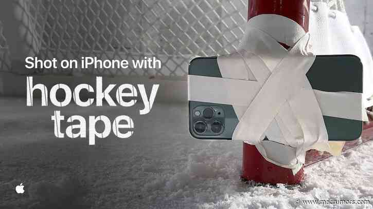 Apple Marks Return of NHL With New 'Hockey Tape' Ad Shot on iPhone 11 Pro