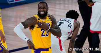 NBA: Los Angeles Lakers mit LeBron James unterliegen Toronto Raptors - SPORT1