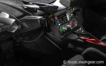 The Lamborghini Essenza SCV12’s wheel is a thing of track-focused beauty