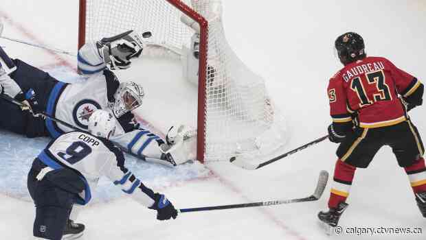 Flames ground Jets 4-1 to take series lead, Winnipeg's Scheifele injured