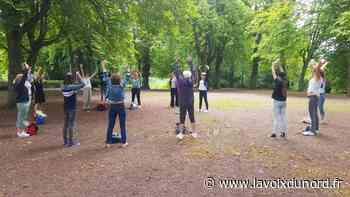 Douai : au parc Bertin, découverte entre visite guidée et séance de sophrologie - La Voix du Nord