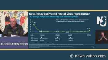 Murphy says New Jersey's COVID-19 figures are 'setting off alarms'