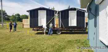 ‘They’ll have a sense of belonging’: Bunk houses delivered to Moses Lake homeless population