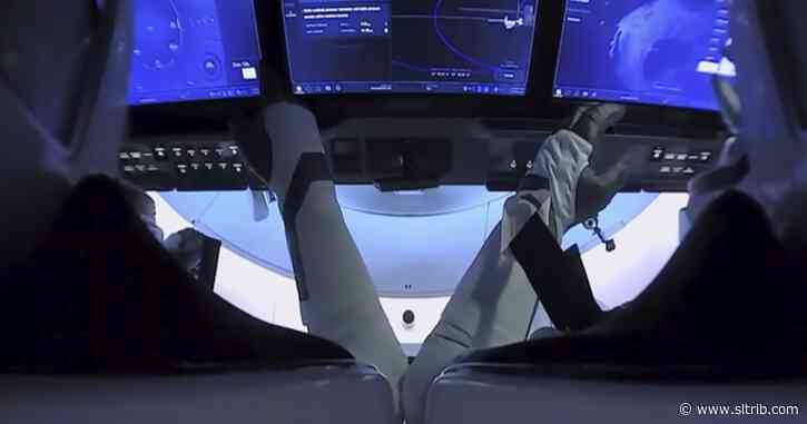 SpaceX guiding NASA astronauts to first splashdown in 45 years