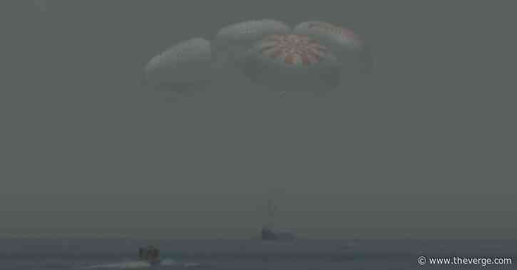 SpaceX’s Crew Dragon successfully returns NASA astronauts back to Earth