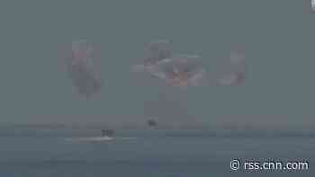 NASA-SpaceX mission: Astronauts splashdown after historic mission