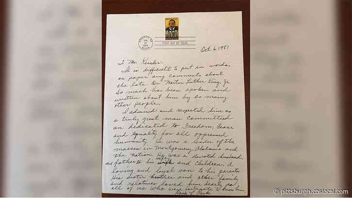 Rosa Parks’ Handwritten Letter About Martin Luther King Jr. Goes Up For Sale