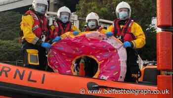 Teenagers drifting out to sea on ‘inflatable doughnut’ rescued by helicopter