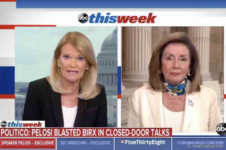 Pelosi: 'I don't have confidence' in Dr. Birx