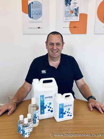 Radcliffe firm launch hand sanitiser range to help tackle coronavirus - The Bolton News