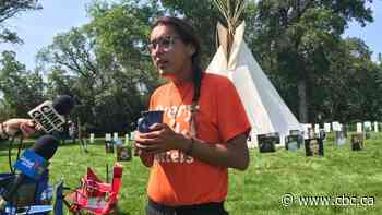 Walking With Our Angels camp ordered to come down, stays standing