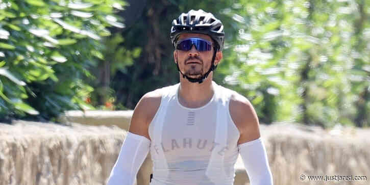 Orlando Bloom Rides His Super Expensive Festka Bike in Malibu