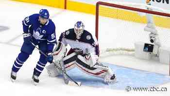 Joonas Korpisalo, Blue Jackets shut out Maple Leafs in Game 1 goalie duel