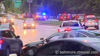 Two-Vehicle Crash Sends Vehicle Down Embankment In North Baltimore, Police Say - CBS Baltimore