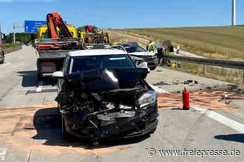 Unfall auf A 4: Skoda kollidiert mit Peugeot - Freie Presse