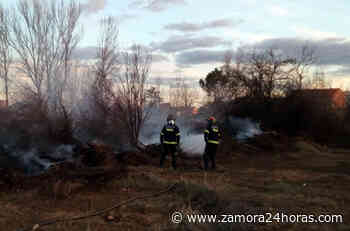 Extinguido el incendio que inició un rayo en Santa Eulalia del Río Negro - Zamora 24 Horas