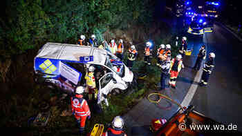 A44 Soest, Anröchte, Geseke (NRW): Mehrere Verletzte bei schweren Unfällen auf der A44 - wa.de