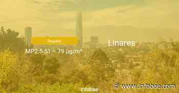 Calidad del aire en Linares de hoy 3 de agosto de 2020 - Condición del aire ICAP - infobae