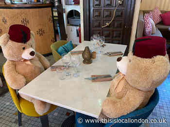 Balham restaurant's cuddly approach to social distancing