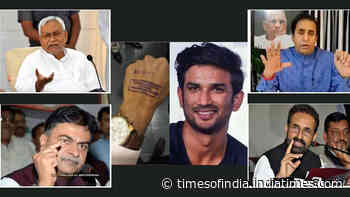 Sushant Singh Rajput death case: Netas join in Mumbai vs Bihar cops’ turf war after Patna SP probing late actor's death gets 'forcibly' quarantined on arrival in Mumbai