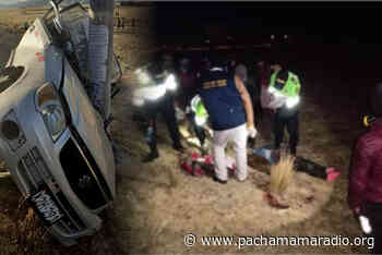 Cuatro fallecidos deja accidente de tránsito en la vía Azángaro - Asil - Pachamama radio 850 AM