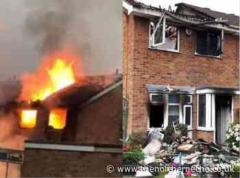 Lightning hits home near York