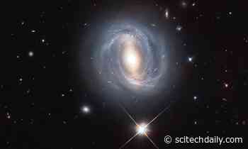 Hubble Space Telescope Sees Near and Far